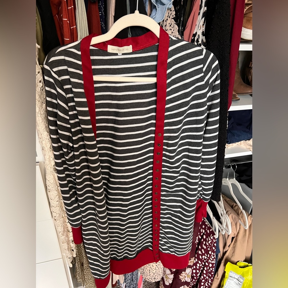Hipster Row Long Cardigan